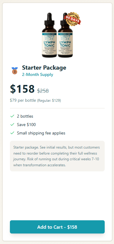 lymph tonic 2 bottles price